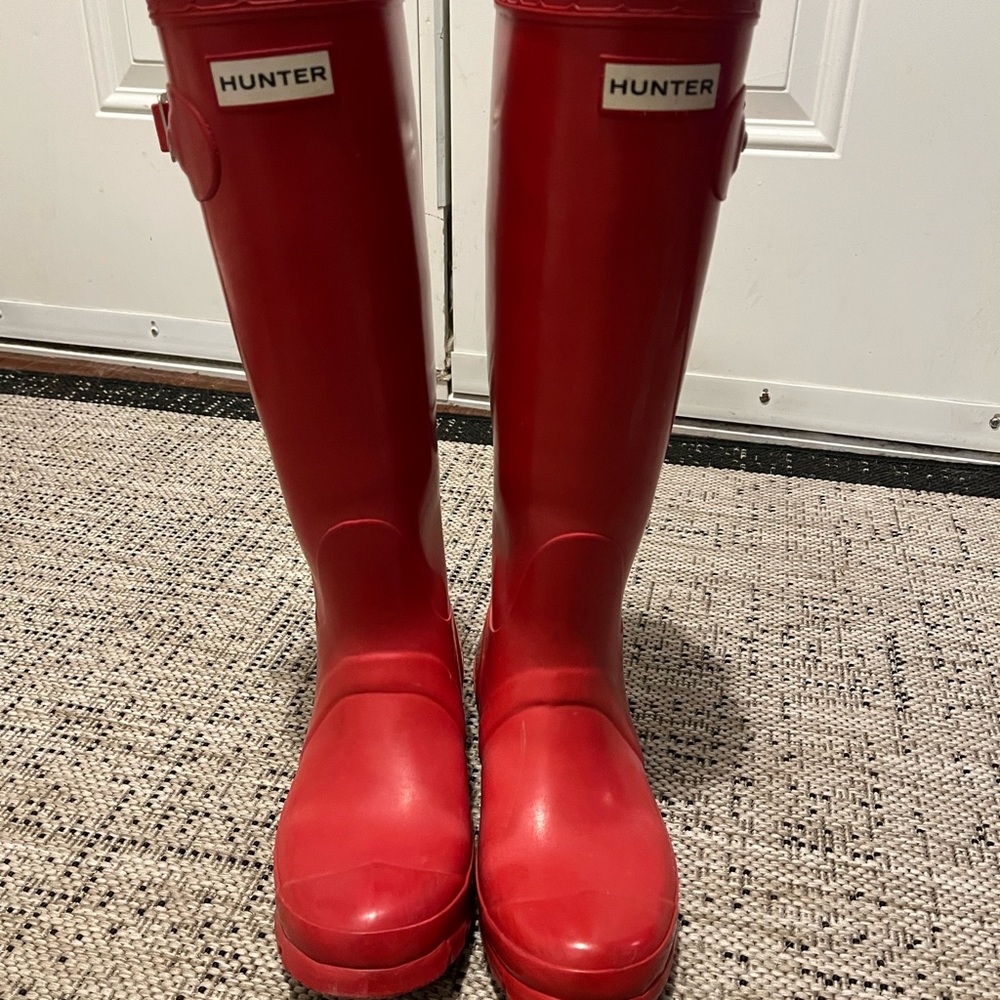 Hunter rain boots